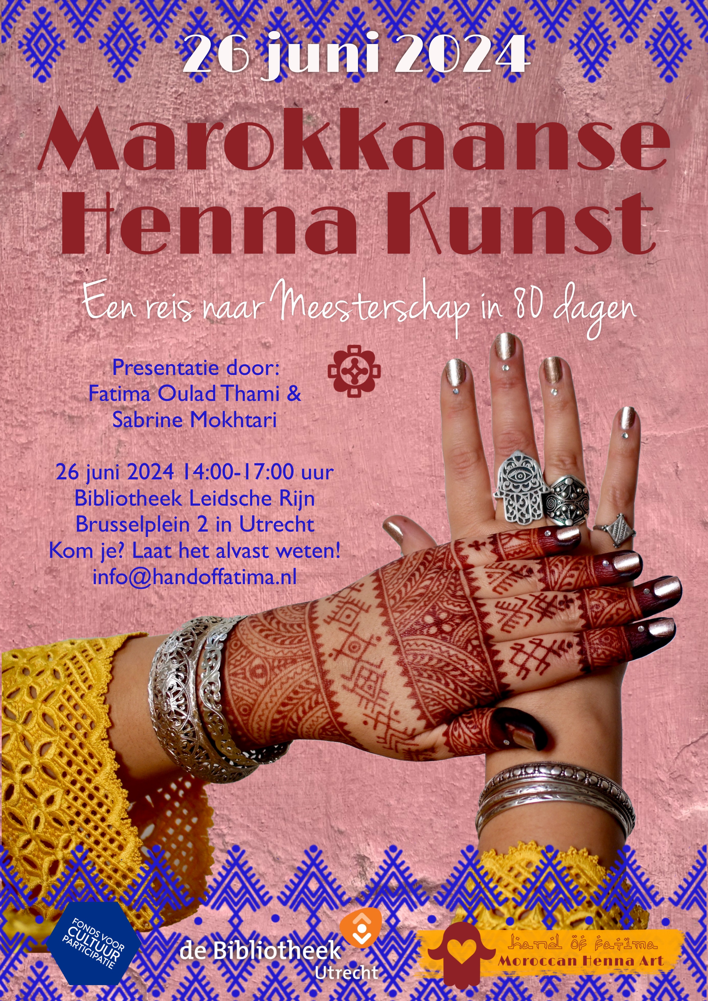 Marokkaanse Henna Kunst een reis naar Meesterschap in 80 dagen